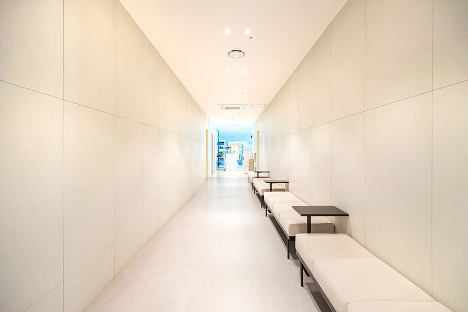 재활치료센터 복도